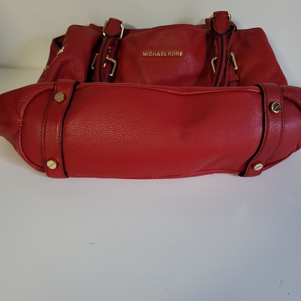 Michael Kors Bedford Leather Large satchel bag - Picture 14 of 16